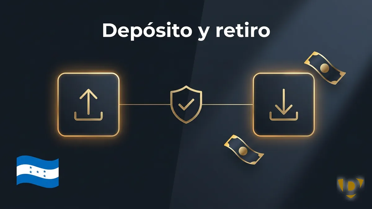 Comparación de depósito y retiro por método de pago en Doradobet Honduras
