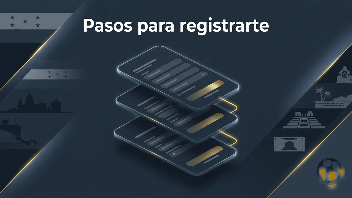 Secuencia de pasos del formulario de registro de Doradobet Honduras en el celular