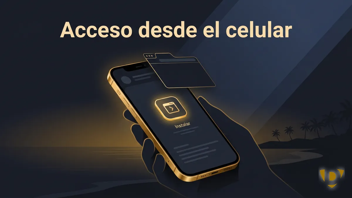 Cómo entrar a Doradobet desde el navegador o la app/PWA en un celular en Honduras